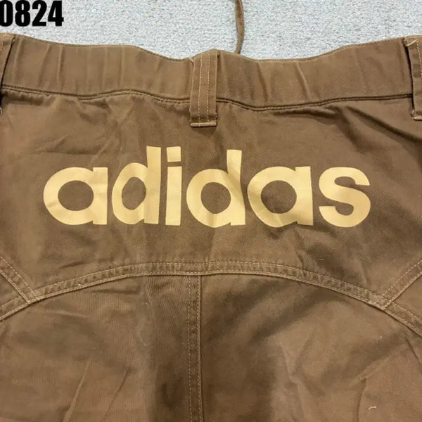 [BUNJANG] Adidas Logo Shorts Brown L / 아디다스 로고 반바지 브라운 L