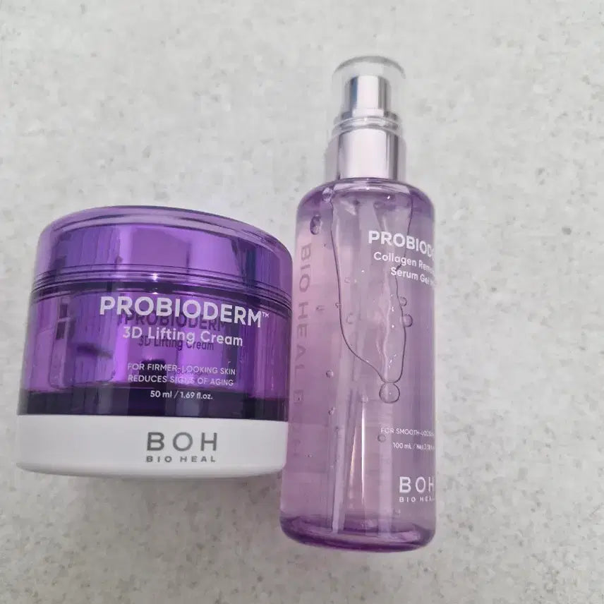 [BUNJANG] Bioheal Boh Pro-Derma 3D Lifting Cream & Collagen Mist Set / (새상품 미개봉) 일괄 바이오힐보 프로바이오덤 3D 리프팅 크림 & 화잘먹 콜라겐 미스트
