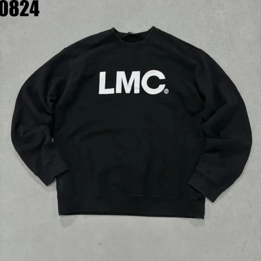 [BUNJANG] LMC Logo Sweatshirt Black M / LMC 로고 맨투맨 블랙 M