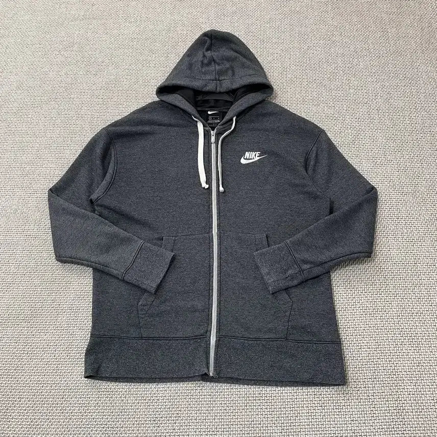 [BUNJANG] Nike Fleece Hooded Zip-Up Jacket L / L 나이키 기모 후드집업 자켓 B.5376