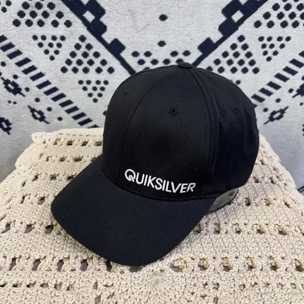 [BUNJANG] Quiksilver Yupoong Flexfit Baseball Cap / [L-XL] 퀵실버 Yupoong 플렉스핏 볼캡 모자