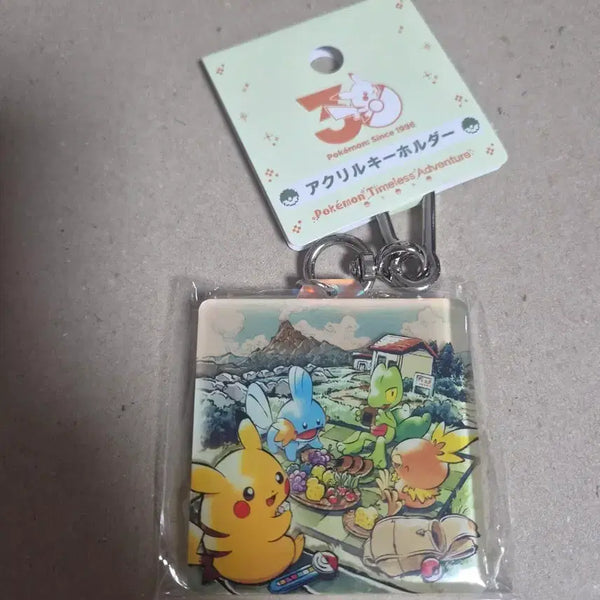 [BUNJANG] Pokemon 30th Anniversary Acrylic Keyring (3rd Gen) - Sealed / 포켓몬 30주년 아크릴 키링 미개봉( 3세대)