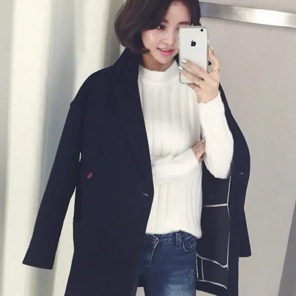 [BUNJANG] IMVELY 100% Wool Coat / 임블리 울100% 코트