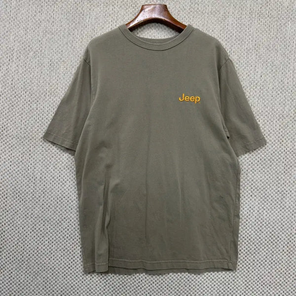 [BUNJANG] JEEP Short Sleeve T-Shirt M / 지프 JEEP 반팔티 M H02882