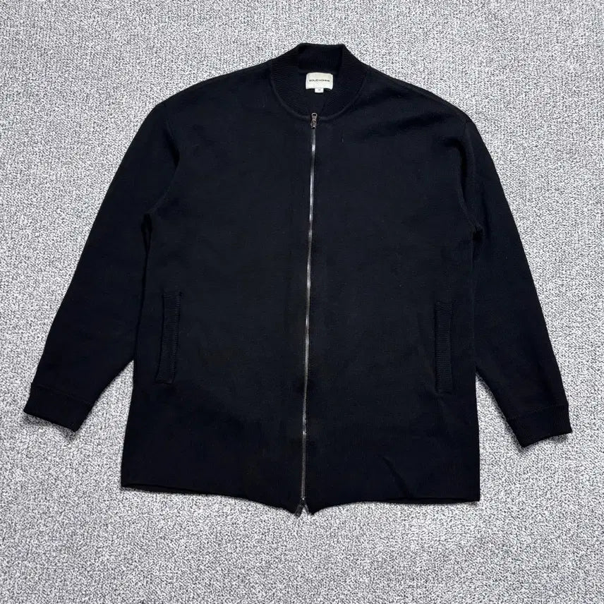 [BUNJANG] Solid Homme Men's Knit Zip-Up Cardigan / 48 솔리드옴므 남성 니트 집업 가디건 0823