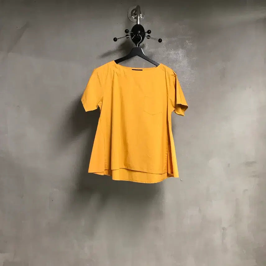 [BUNJANG] ZUCCA Short Sleeve Blouse M / ZUCCA 주카 반팔 블라우스 M(W)