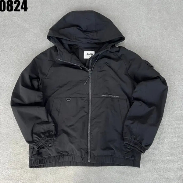 [BUNJANG] Jeep Hooded Jacket Black M / Jeep 후드 자켓 블랙 M
