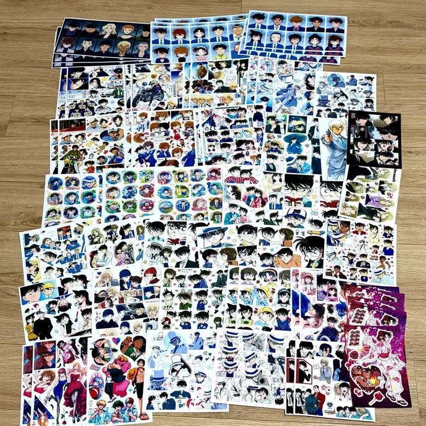 [BUNJANG] Detective Conan Stickers Bundle Set / (오늘하루만) 애니인스 명탐정코난 인믹 코난수꾸 코난 증명사진인스 판스 일괄