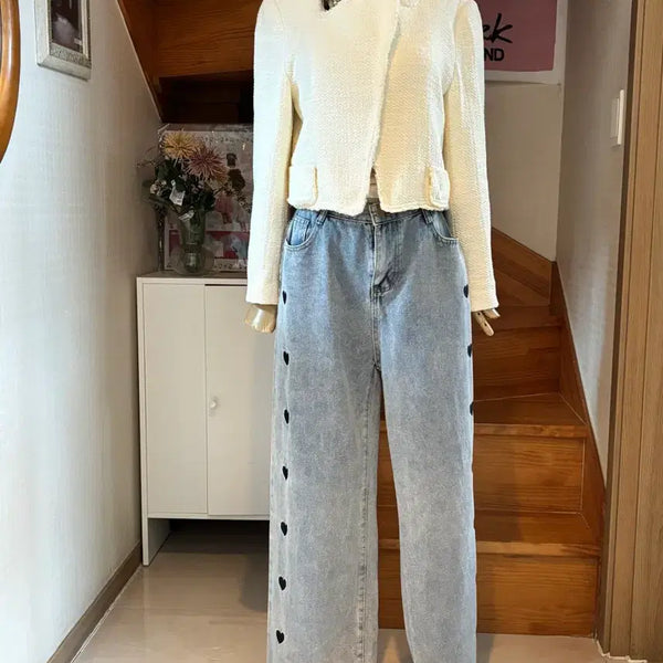 [BUNJANG] RECTO Cream Tweed Jacket / RECTO