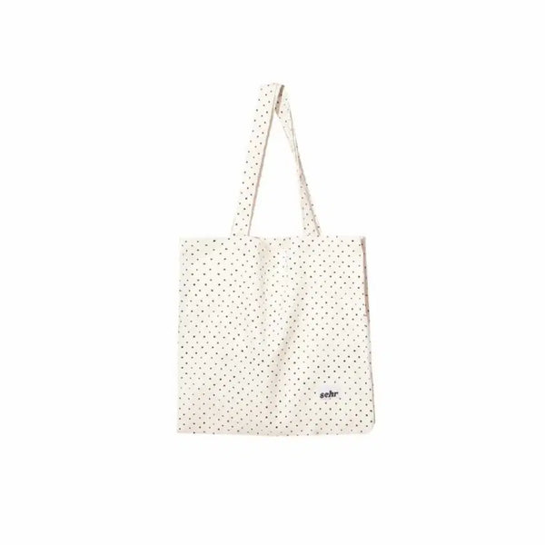 [BUNJANG] sehr Marshmallow Dot Eco Bag White / 미개봉 새상품) sehr세르 마시멜로우 도트 에코백 화이트