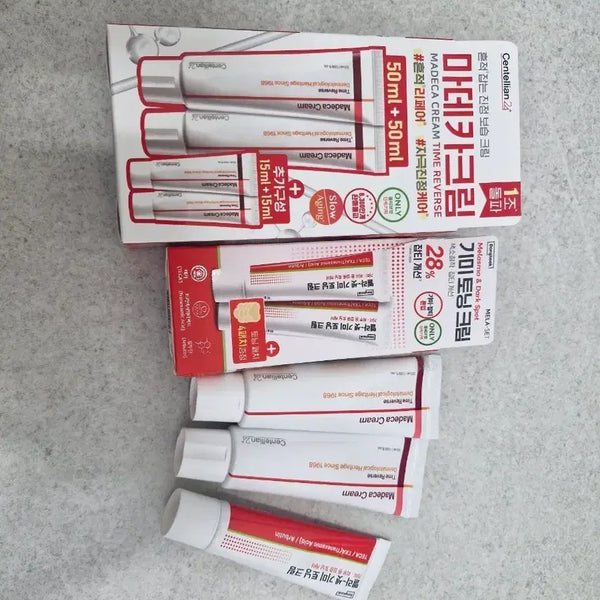 [BUNJANG] Centellian24 Madeca Cream Bundle Set (35g, 50ml) / (새상품 미개봉)일괄 센텔리안24 마데카 크림 기미토닝 크림