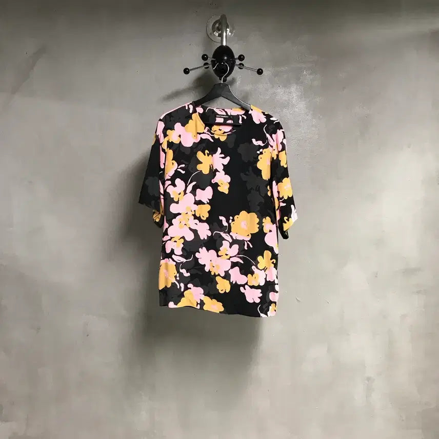 [BUNJANG] Marimekko Short Sleeve Blouse XS(W) / 마리메꼬 반팔 블라우스 XS(W)