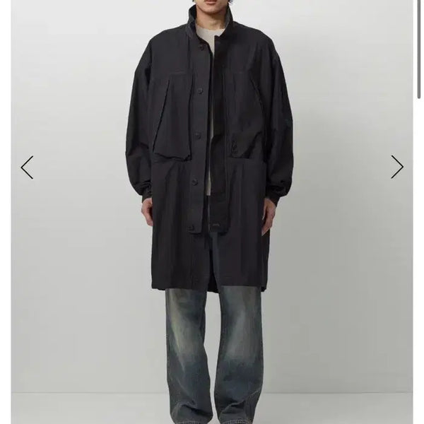 [BUNJANG] Roughsides 26ss Dune Parka Ash Black Size 2 / 러프사이드 26ss 듄 파카 애쉬블랙 2 사이즈