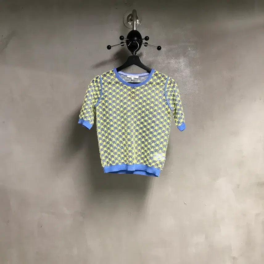 [BUNJANG] Carven Short Sleeve Blouse XS / 까르뱅 반팔 블라우스 XS(W)