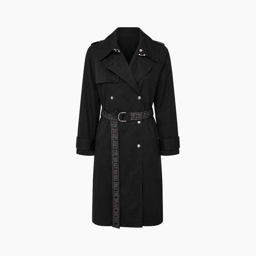 [BUNJANG] DIESEL 100% Cotton Trench Coat - Men / DIESEL 디젤 코튼 100% 트렌치 코트 - Men (5365)