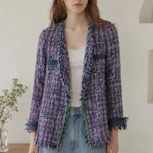 [BUNJANG] VOV Tweed Jacket / 보브 트위드자켓