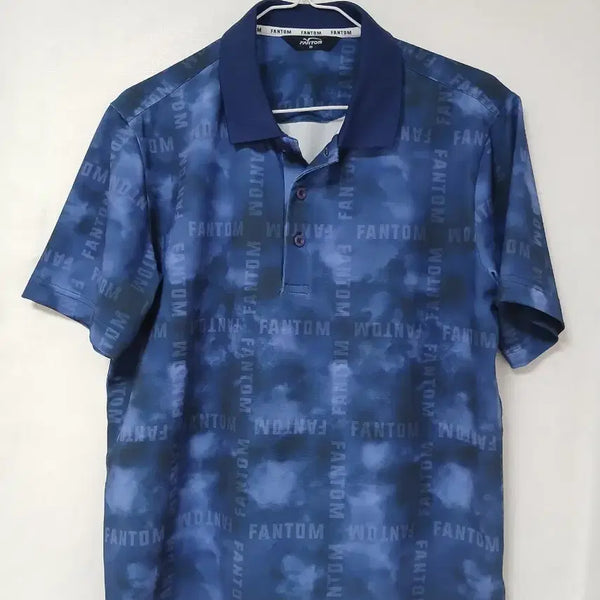 [BUNJANG] Phantom Print Collar Short Sleeve T-Shirt Size 95 / 펜텀 프린트 카라 반팔 티셔츠 95