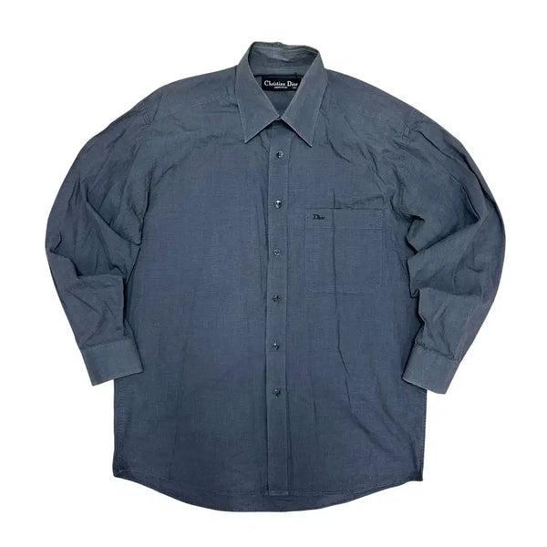 [BUNJANG] Dior 90s Vintage Small Logo Shirt / 디올 90s 빈티지 스몰로고 셔츠(95)