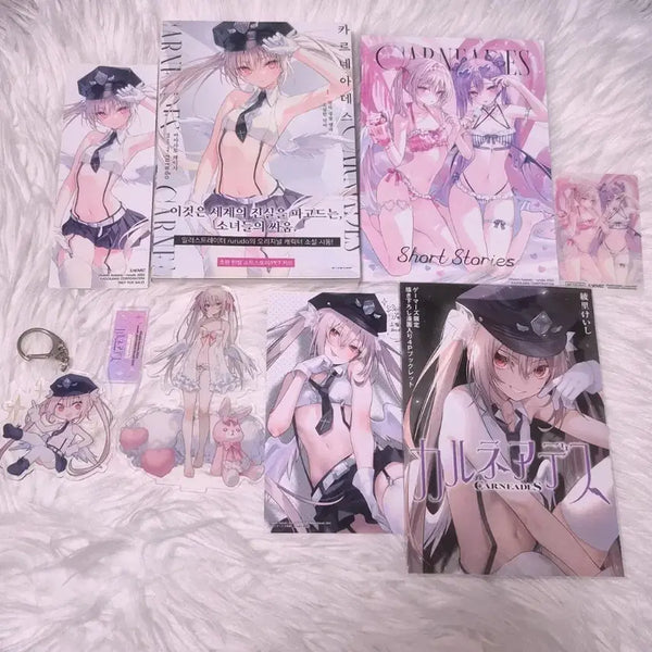 [BUNJANG] Rurudo Carneades Volume 1 First Edition Set / 카르네아데스 rurudo 루루도 엘 이브 1권 초판+아크릴 원서 특전 리플렛 일괄 양도