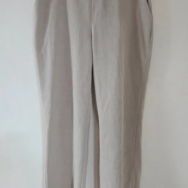 [BUNJANG] Beige Linen Slacks Pants / 베이지 슬랙스