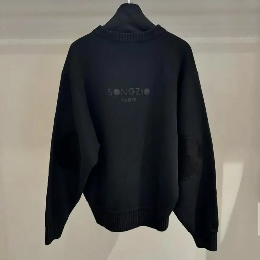 [BUNJANG] SONGZIO 24FW Blackeyes Elbow Patch Knit Size 46 / 24FW 송지오 블랙아이즈 엘보우 패치 니트 46사이즈