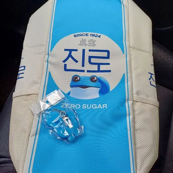 [BUNJANG] Jinro Insulated Bag with Charm / 진로 보온가방
