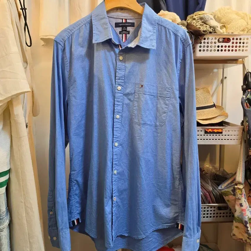 [BUNJANG] Tommy Hilfiger Men's Shirt (L) / 타미힐피거 남자 셔츠(L)
