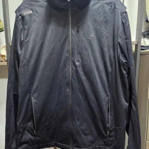 [BUNJANG] Millet Golf Black Zip-Up Jacket / 밀레 골프 블랙 집업 자켓