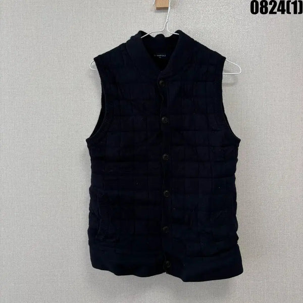 [BUNJANG] Beanpole Knit Quilting Vest Navy 100 / 빈폴 니트 퀼팅 조끼 네이비 100
