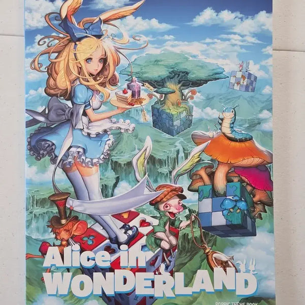 [BUNJANG] Alice in Wonderland Themed Artbook / 앨리스 인 원더랜드 테마 아트북
