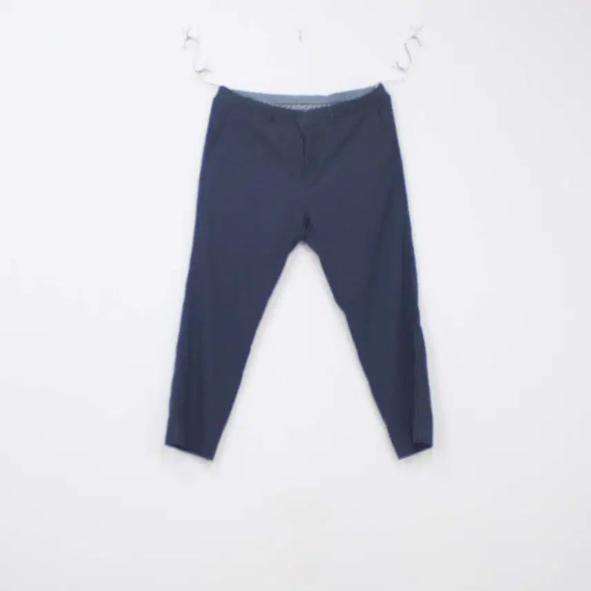 [BUNJANG] Cambridge Men's Casual Slacks Pants Navy Size 92 / [정품] 캠브릿지 남성 캐주얼 슬랙스 팬츠 바지 춘하용 92사이즈 정인샵