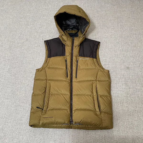 [BUNJANG] Columbia Down Padded Vest L / L 콜롬비아 구스다운 패딩 조끼  N.7019