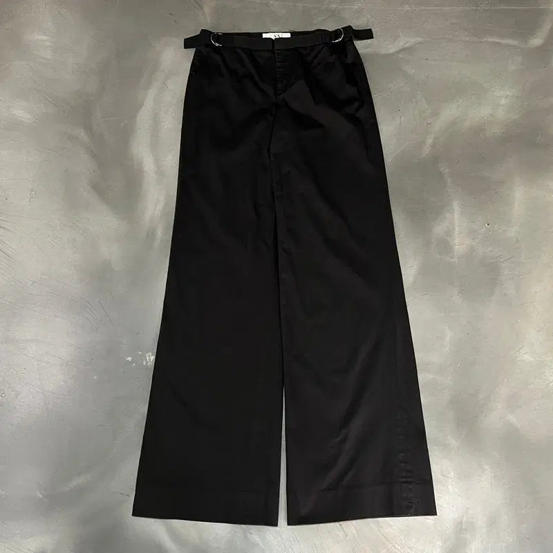 [BUNJANG] Armani Exchange Belted Dark Pants / 아르마니 익스체인지 벨티드 다크 팬츠 y19007