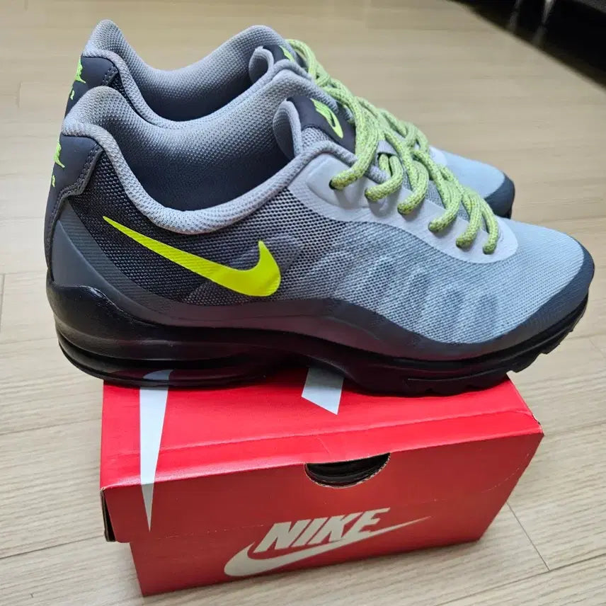 [BUNJANG] Nike Air Max 270 Grey Fluorescent / 나이키 에어맥스 그레이 형광 270