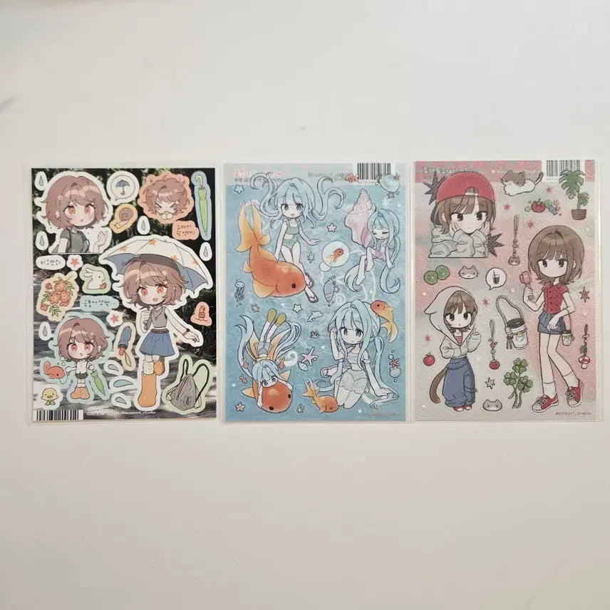 [BUNJANG] Corner Stickers Set / 스티커) 모서리 3장