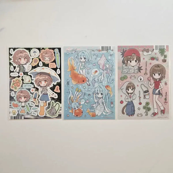 [BUNJANG] Corner Stickers Set / 스티커) 모서리 3장
