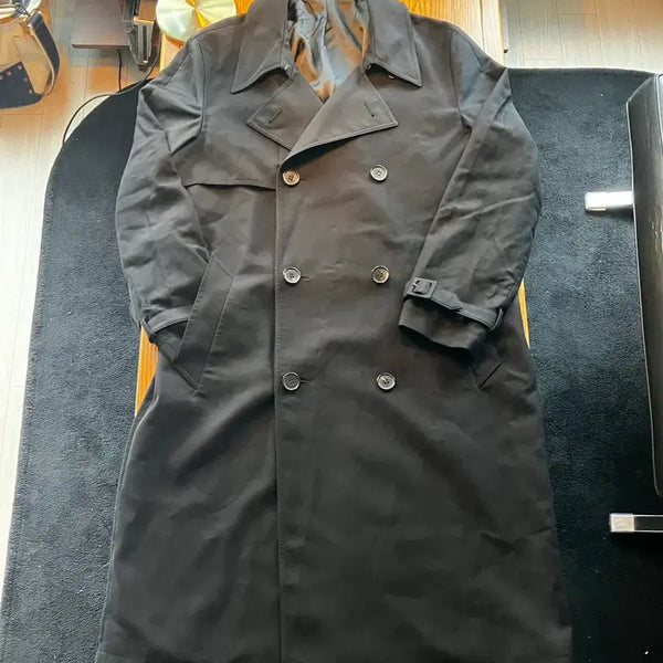 [BUNJANG] System Homme Beste Double Trench Coat / 시스템옴므 beste 더블 트렌치코트