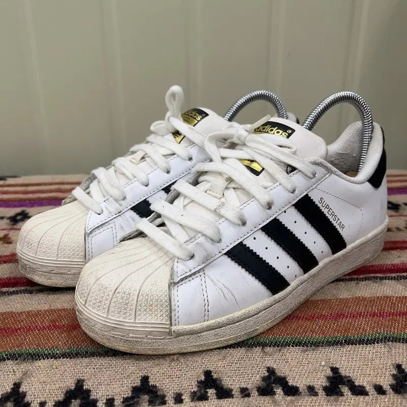 [BUNJANG] Adidas Superstar Sneakers Shoes 225 / 아디다스 슈퍼스타 스니커즈 운동화 225 X03439