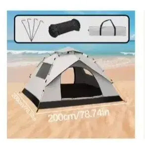 [BUNJANG] Automatic Pop-Up Camping Tent 200x200cm / 자동 원터치 캠핑 텐트 200x200cm