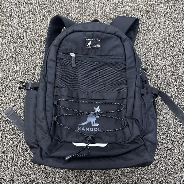 [BUNJANG] Kangol Backpack Black / 캉골 백팩 가방 블랙