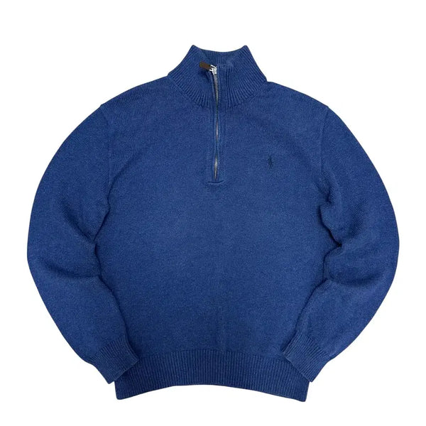 [BUNJANG] Polo Ralph Lauren Small Pony Half-Zip Knit (M) / 폴로 하프집업 스몰포니 니트(M)