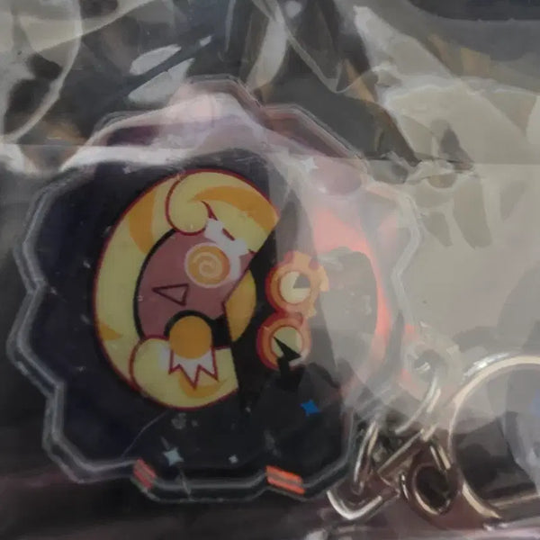 [BUNJANG] Cookie Run Time Tamer Aurora Soul Stone Keyring / 쿠키런 시간지기 오로라 영혼석 키링
