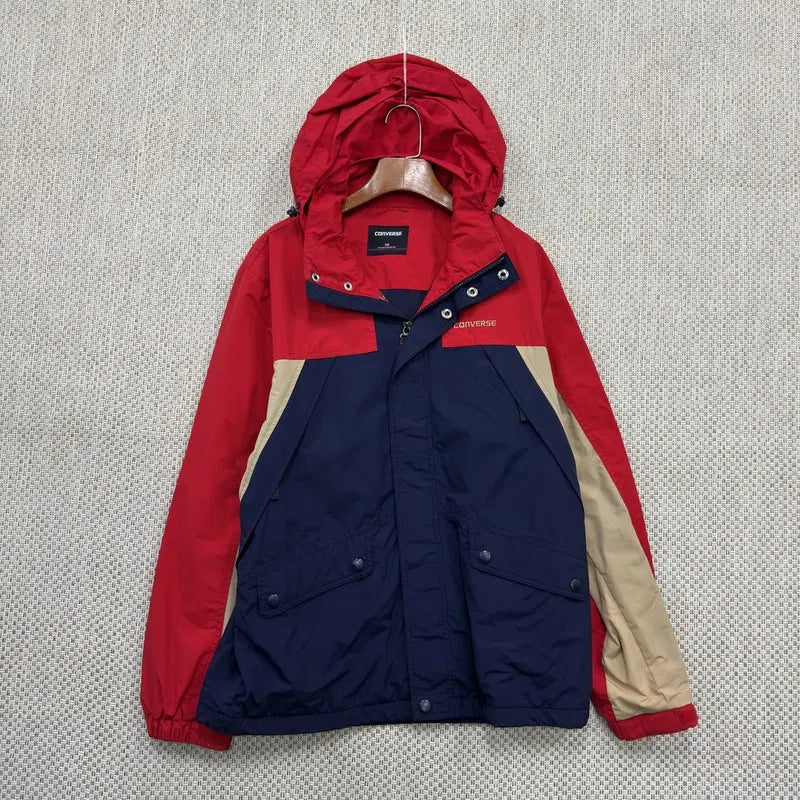 [BUNJANG] Converse Windbreaker Jacket / 컨버스 바람막이 자켓 100 H02927