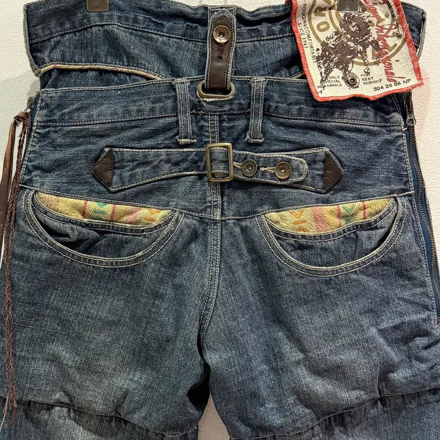 [BUNJANG] GUMU 90s 2-Waist Denim (Size 33) / 90s GUMU 2-Waist Denim (33)