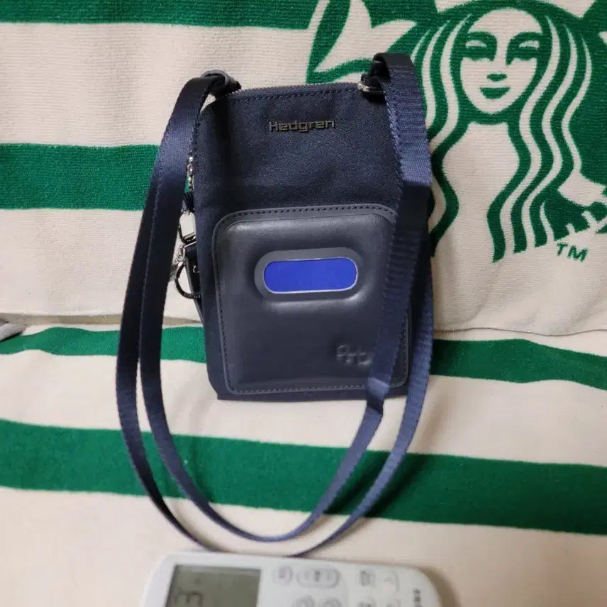 [BUNJANG] Headgrens Cortado Navy Crossbody Phone Bag / 헤드그렌 CORTADO 핸드폰백