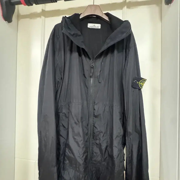 [BUNJANG] Stone Island Crinkle Reps Jacket / 스톤아일랜드 크링클랩스 바람막이