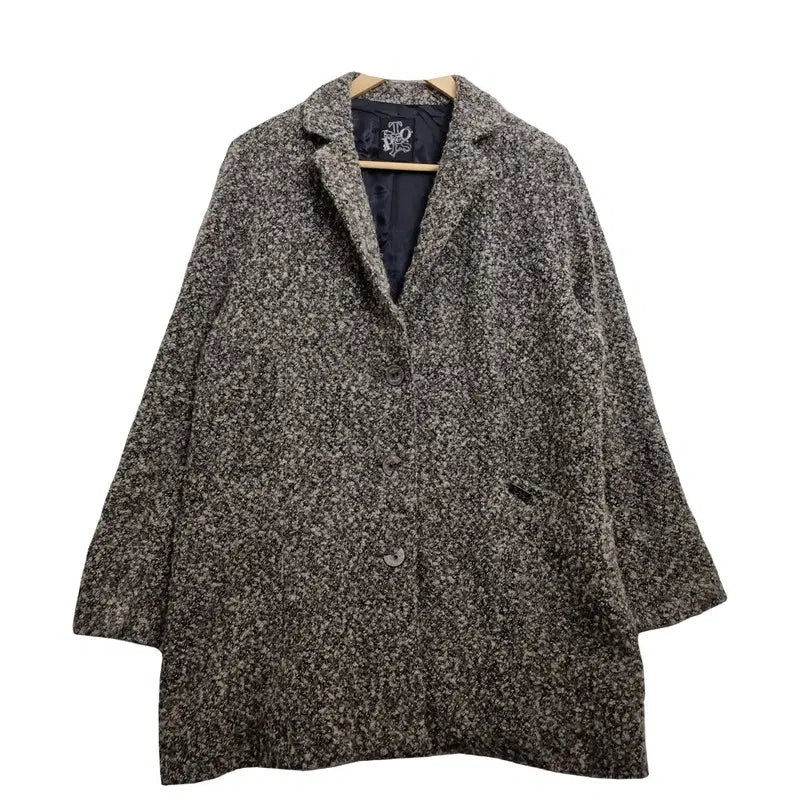 [BUNJANG] TOPYS Beige Oversized Alpaca Wool Coat [XL] / TOPYS 베이지 오버핏 알파카 울코트 [XL]