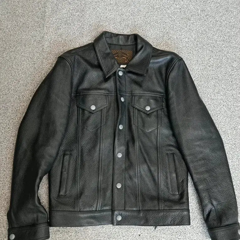 [BUNJANG] Nude Bones Mustang Leather Jacket / 누드본즈 머스탱가죽자켓150