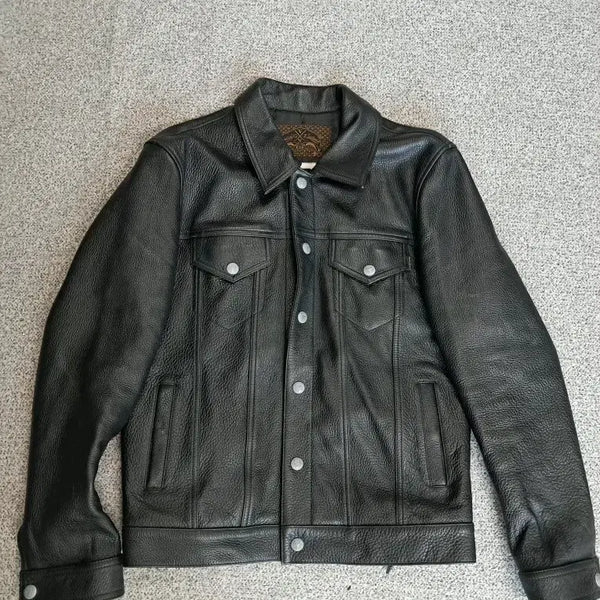 [BUNJANG] Nude Bones Mustang Leather Jacket / 누드본즈 머스탱가죽자켓150