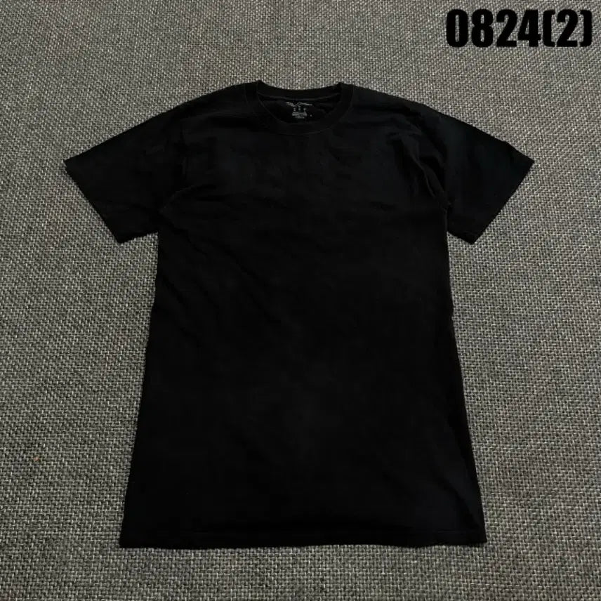 [BUNJANG] Champion Basic Plain T-Shirt Black S / 챔피온 기본 무지 반팔티 블랙 s
